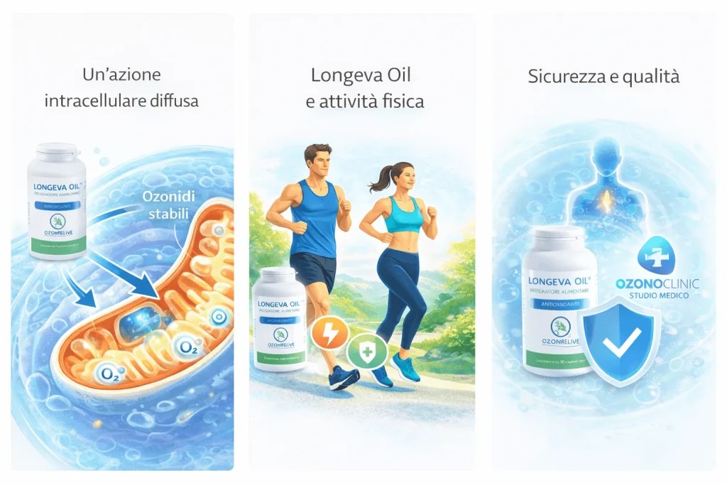 Longeva Oil con olio extravergine di oliva e licopene