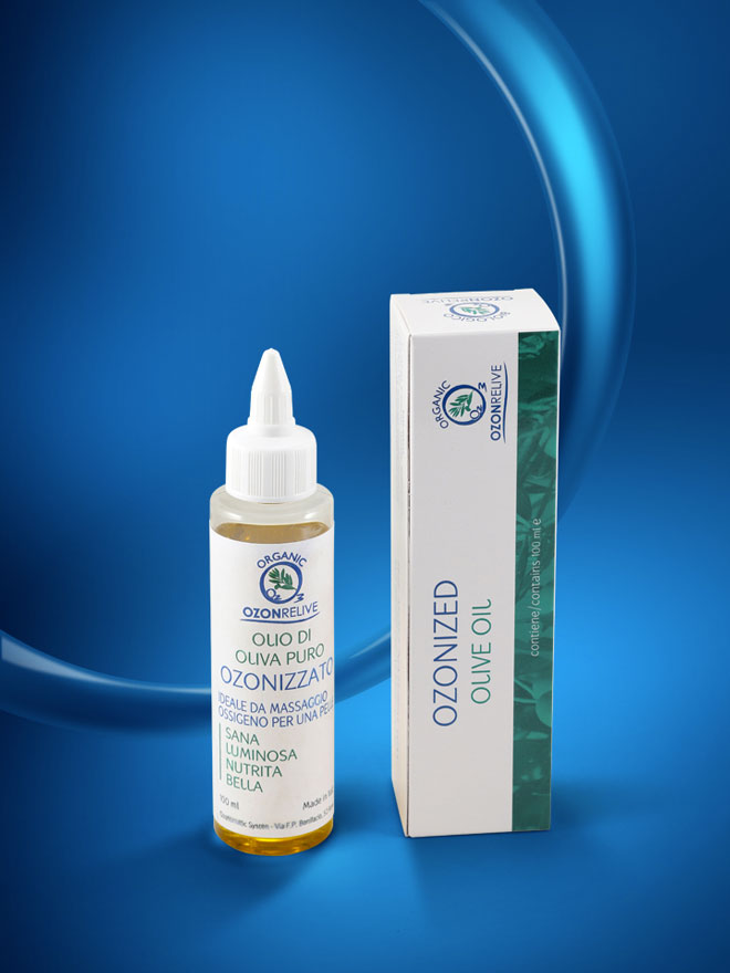 olio di oliva ozonizzato