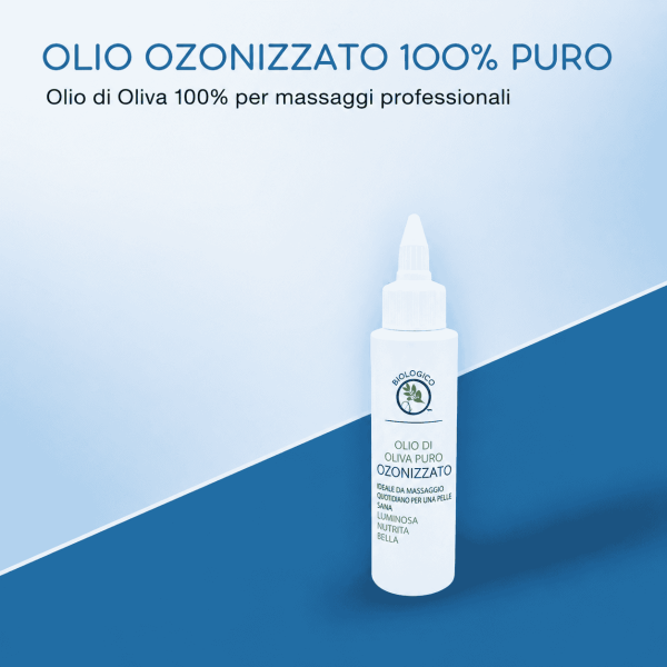 Olio di Oliva Ozonizzato 100% da massaggio