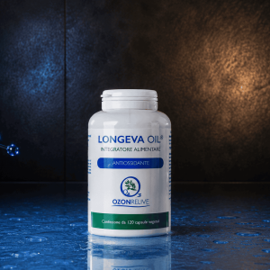 Longeva Oil Ozonrelive, flacone da 120 capsule vegetali.